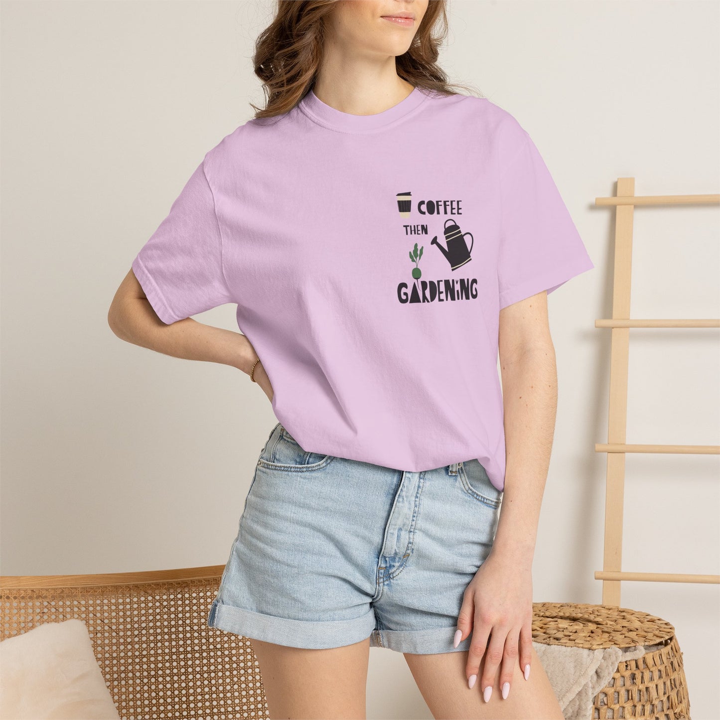 Coffee Then Gardening T-Shirt — Gardeners’ Casual Tee