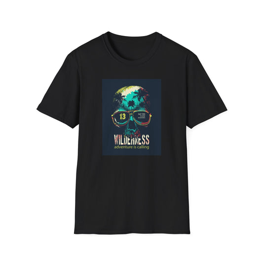 Wilderness Adventure T-Shirt, Unisex Comfortable Tee, Casual Summer Clothing, Nature Lover Gift, Eco - Friendly Apparel, Hiking Outing - MaisonThreadory