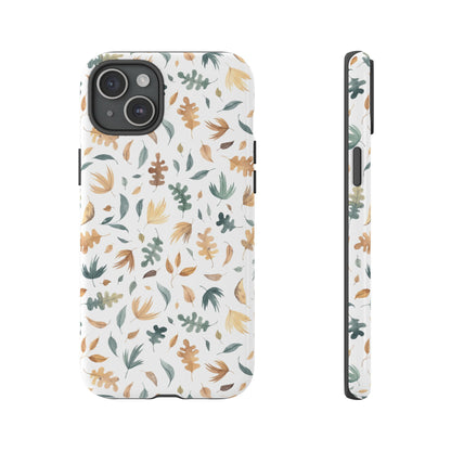 Stylish Floral Phone Case - Tough Cases, Nature-Inspired Design, Gift for Her, Phone Accessory, Floral Pattern Cover