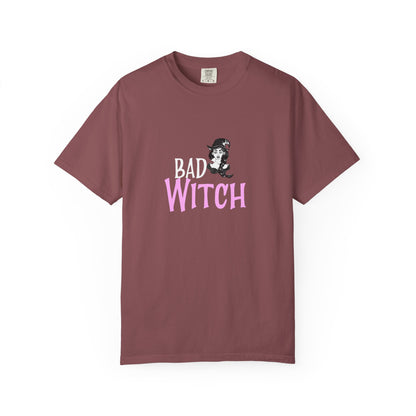 Halloween Bad Witch T-Shirt, Unisex Tee, Spooky Shirt, Witchy Apparel, Gift for Her - MaisonThreadory