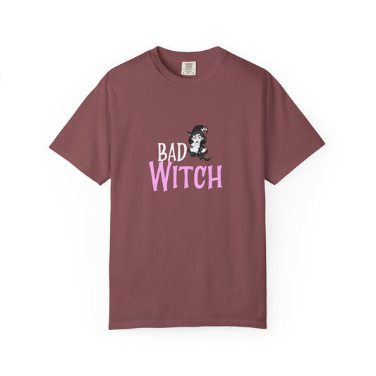 Halloween Bad Witch T-Shirt, Unisex Tee, Spooky Shirt, Witchy Apparel, Gift for Her - MaisonThreadory