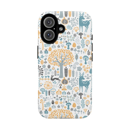 Nature-Inspired Phone Case, Durable Protective Cover, Bohemian Phone Accessory, Symbol of Strength, Eco-Friendly Gift