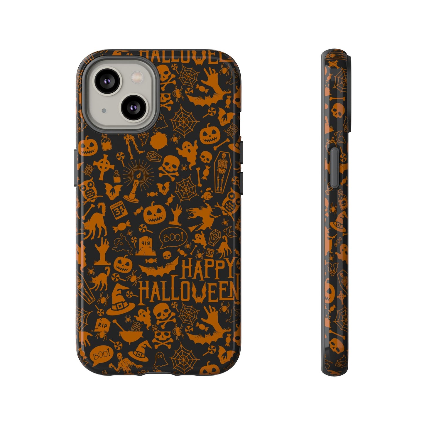 Halloween Phone Case, Tough Cases with Spooky Design, Trick or Treat Accessories, Perfect for Halloween Decor, Gift for Halloween Lovers
