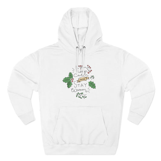 Cozy Stay Warm Fleece Hoodie for All Seasons, Cute Unisex Winter Apparel, Perfect Gift for Friends and Family - MaisonThreadory