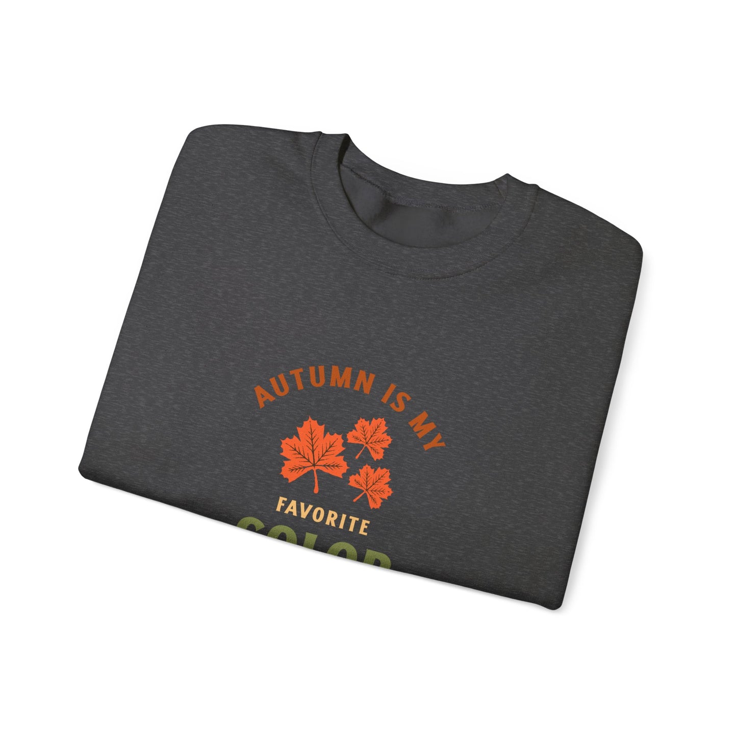 Autumn-Inspired Unisex Crewneck Sweatshirt - Cozy Fall Apparel, Gift for Her, Birthday Present, Family Gathering, Seasonal Fashion - MaisonThreadory