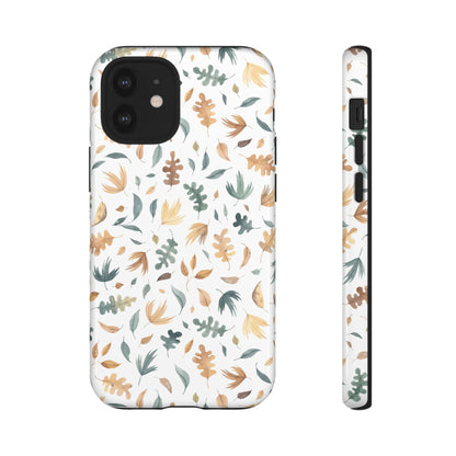 Stylish Floral Phone Case - Tough Cases, Nature-Inspired Design, Gift for Her, Phone Accessory, Floral Pattern Cover