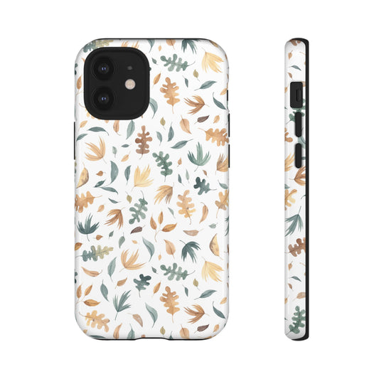 Stylish Floral Phone Case - Tough Cases, Nature-Inspired Design, Gift for Her, Phone Accessory, Floral Pattern Cover