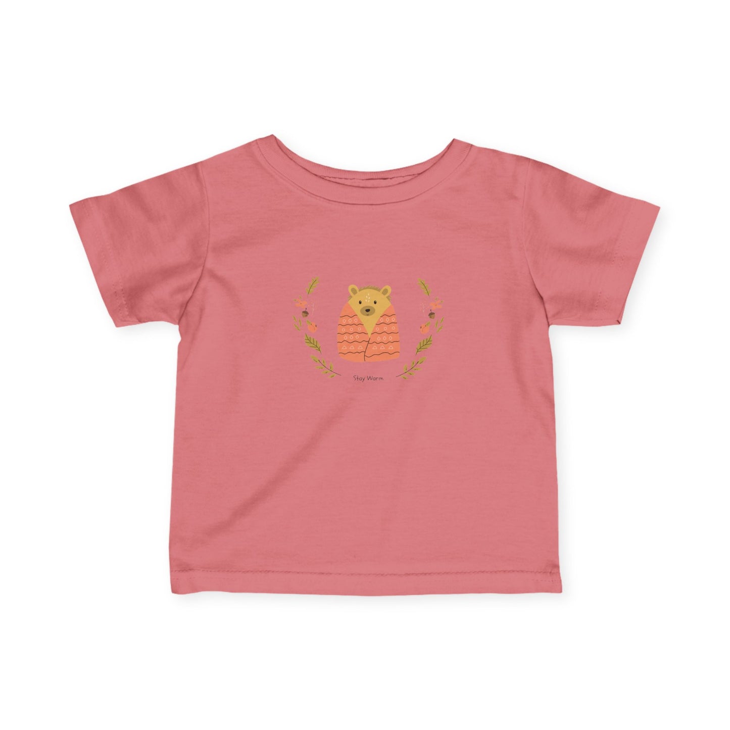 Adorable Baby Bear Tee, Infant T-Shirt, Cute Toddler Top, Cute Baby Gift, Animal Lover Apparel - MaisonThreadory