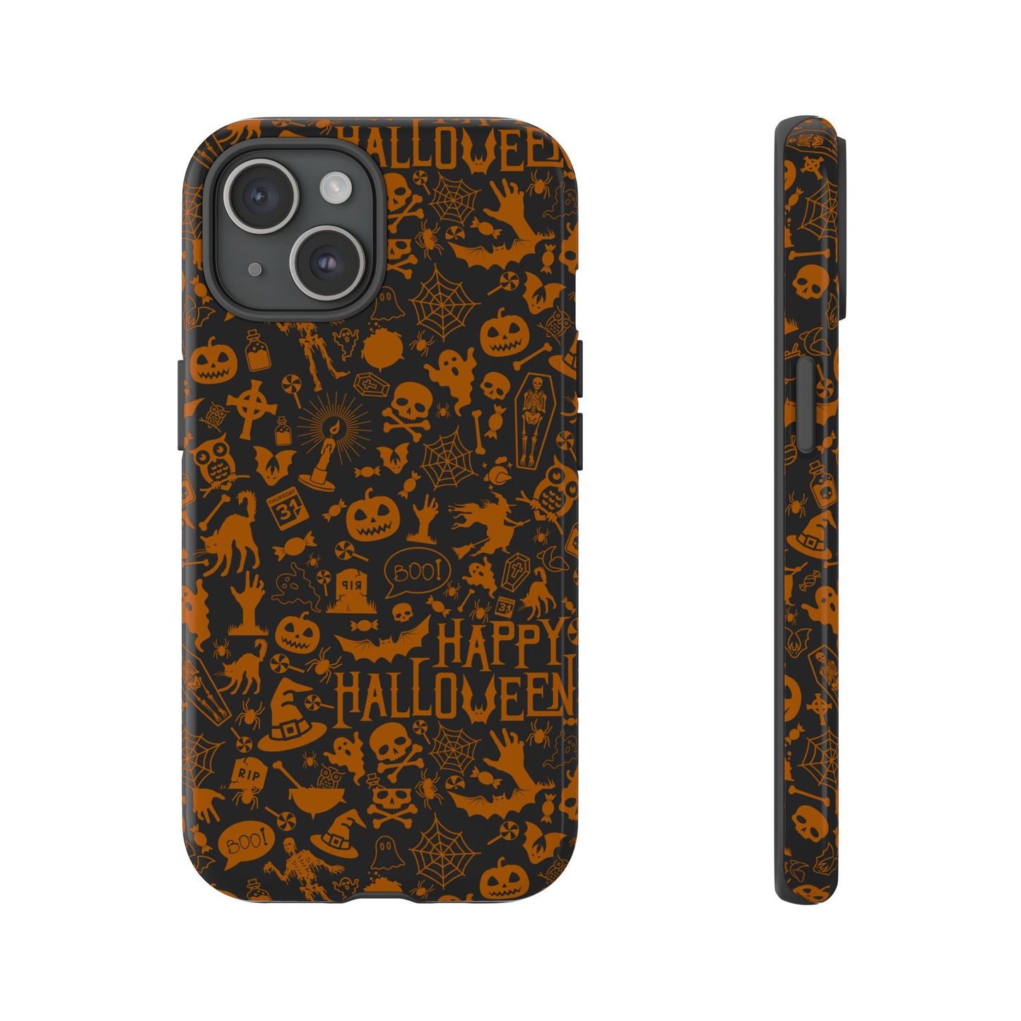 Halloween Phone Case, Tough Cases with Spooky Design, Trick or Treat Accessories, Perfect for Halloween Decor, Gift for Halloween Lovers