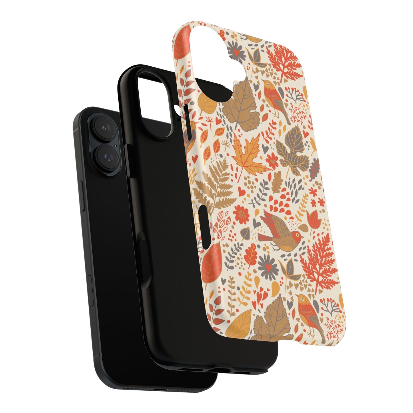 Floral Phone Case - Tough Cases for Nature Lovers, Stylish Cover, Nature-Themed Gift, Phone Accessories, Fall Aesthetic