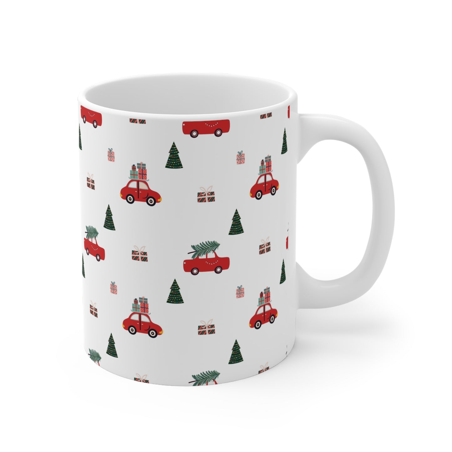 Holiday Mug 11oz — Festive Ceramic Coffee Cup
