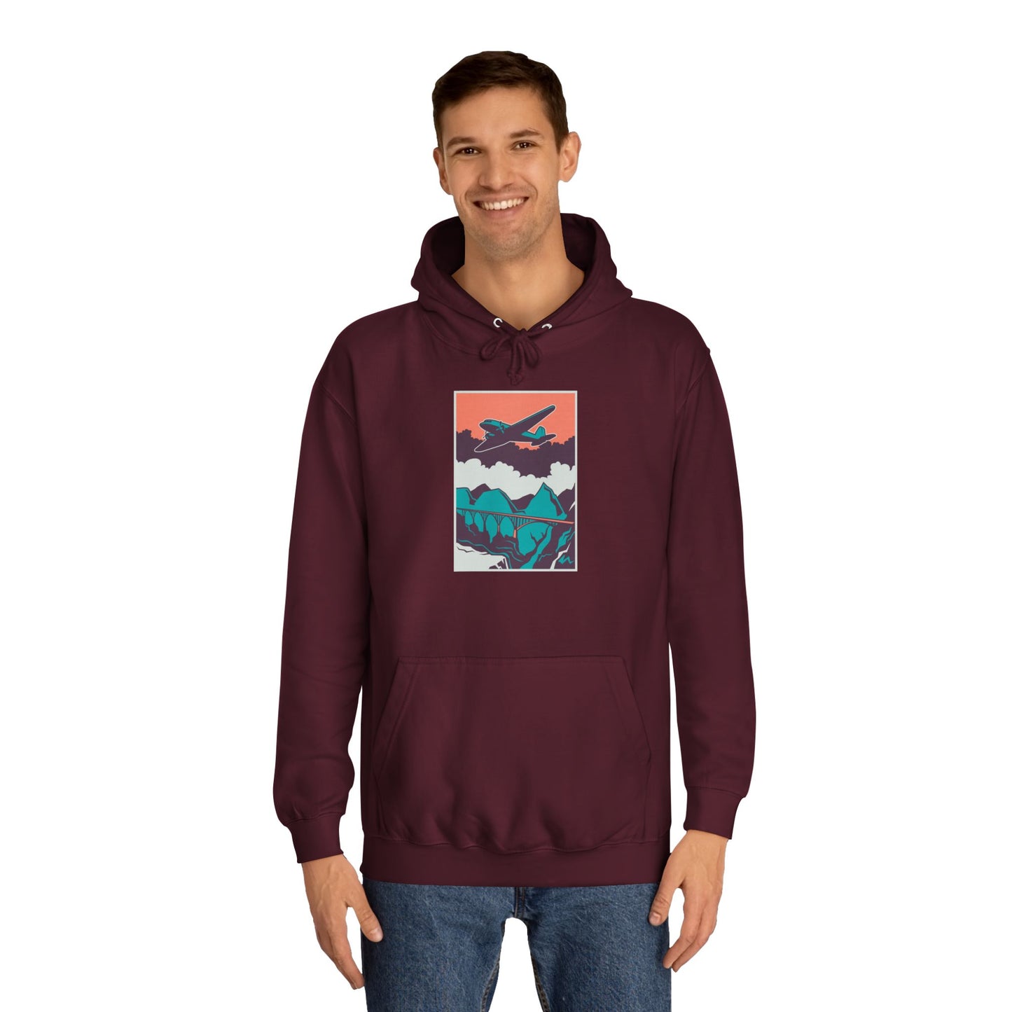 Unisex College Hoodie with Retro Adventure Design | Cozy Sweatshirt for Students, Travel Enthusiasts, Gift Idea, Casual Wear, College [...]