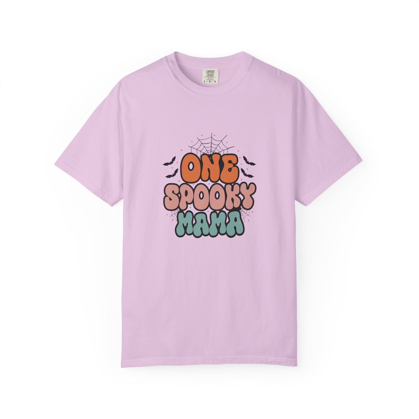 Unisex Halloween T-Shirt, One Spooky Mama Tee, Casual Fall Apparel, Gift for Moms, Halloween Festivities, Spooky Season Shirt