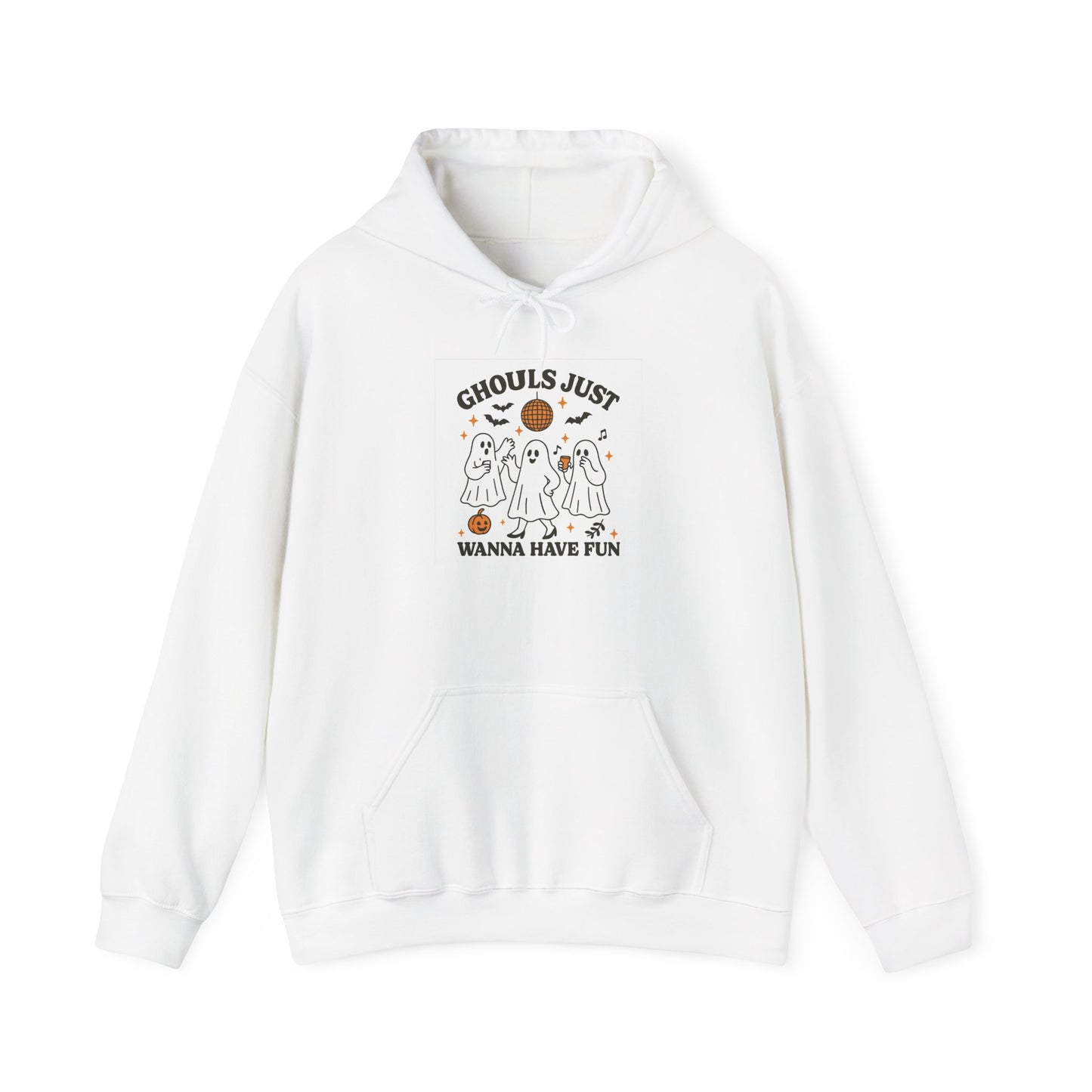 Ghouls Just Wanna Have Fun Hoodie, Halloween Sweatshirt, Cozy Unisex Halloween Apparel, Fall Fashion, Spooky Season Outfit - MaisonThreadory