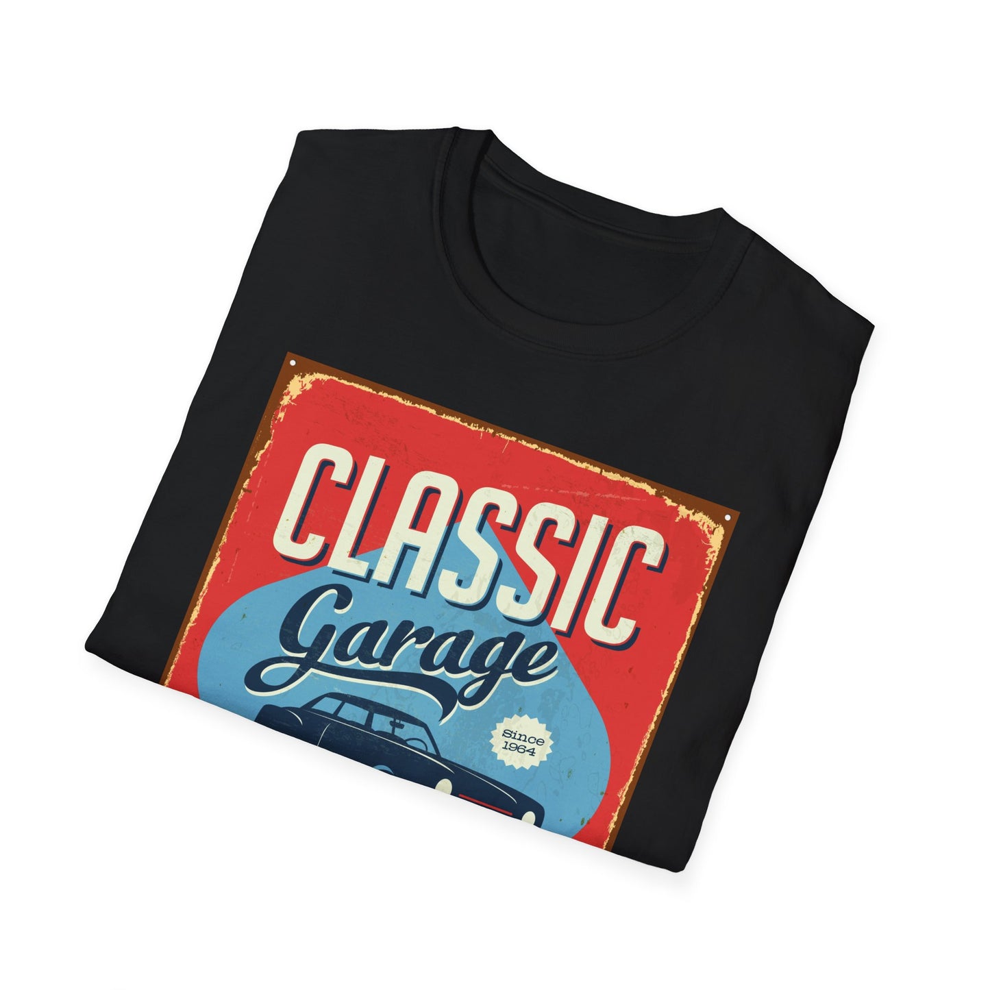 Classic Garage Vintage T-Shirt, Car Lovers Gift, Retro Car Tee, Father's Day Shirt, Classic Auto Enthusiast Apparel
