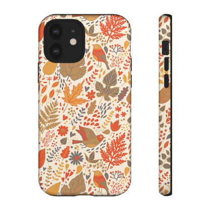 Floral Phone Case - Tough Cases for Nature Lovers, Stylish Cover, Nature-Themed Gift, Phone Accessories, Fall Aesthetic