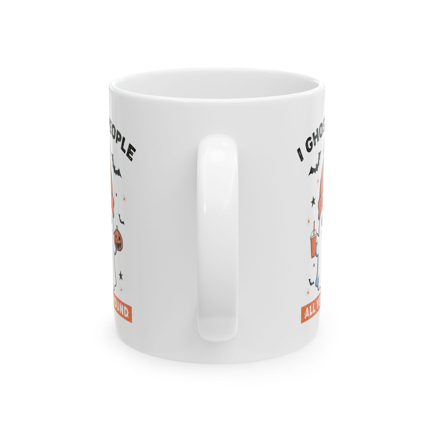 Spooky Season Ceramic Mug, Halloween Gift, Funny Coffee Cup, Ghoulish Drinkware, Fall Decor, Witchy Vibes - MaisonThreadory