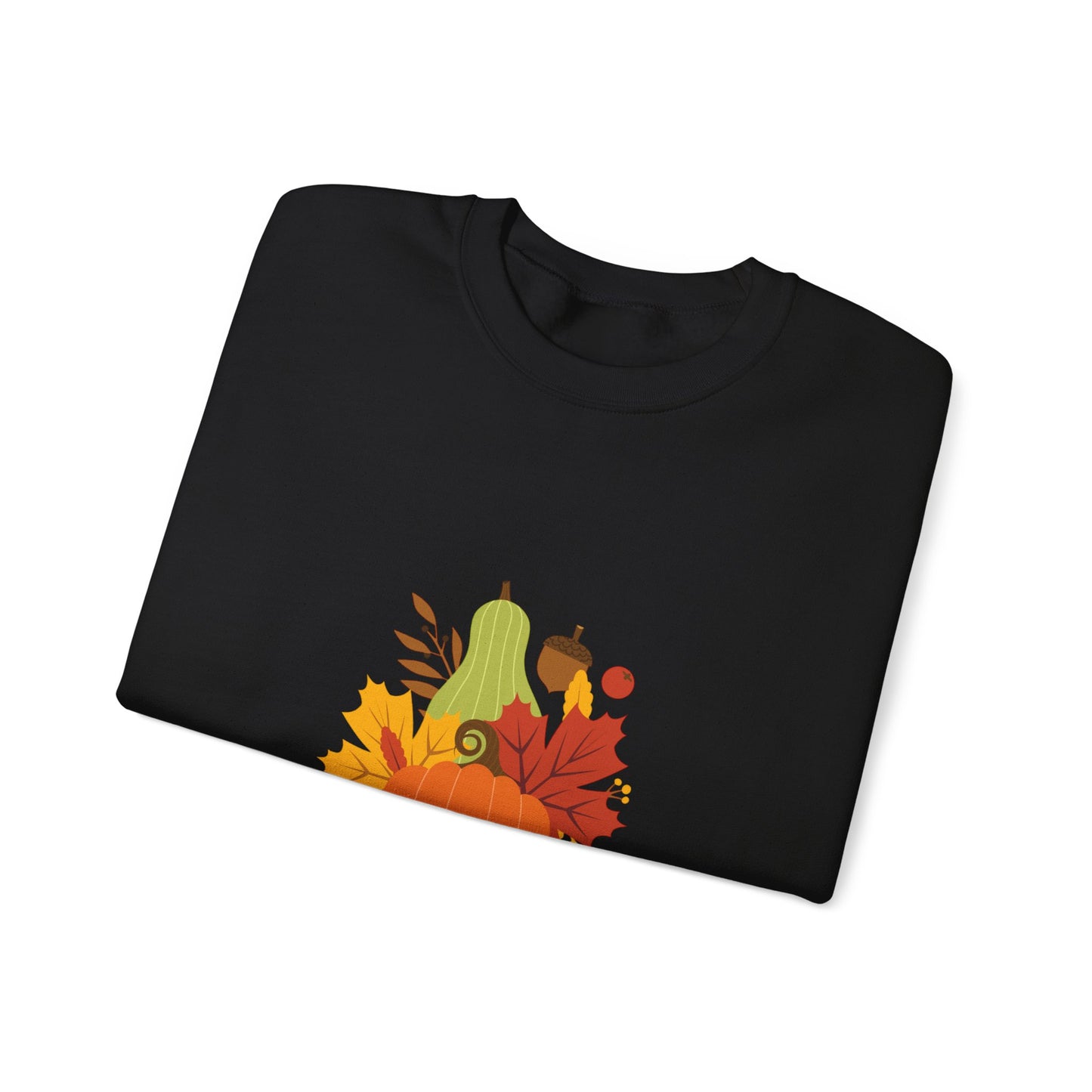 Fall Sweatshirt, Autumn Pullover, Cozy Jumper, Seasonal Crewneck, Unisex Sweater, Warm Top - MaisonThreadory