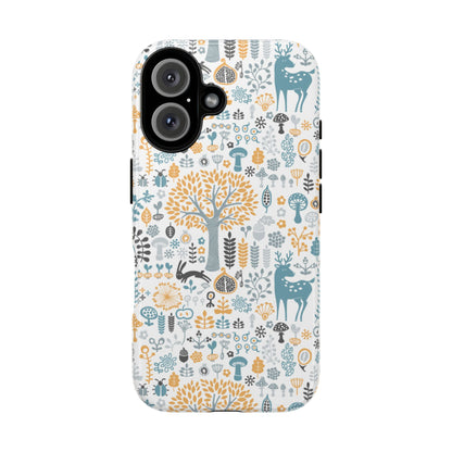 Nature-Inspired Phone Case, Durable Protective Cover, Bohemian Phone Accessory, Symbol of Strength, Eco-Friendly Gift