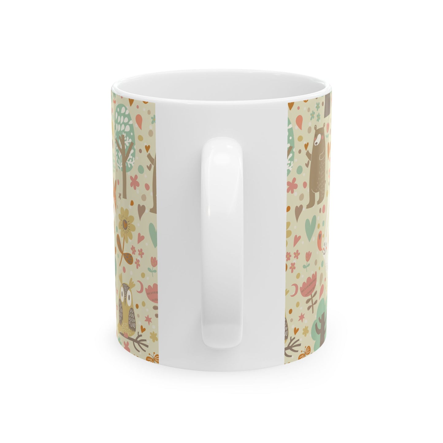 Whimsical Animal Ceramic Mug - Cozy Nature Vibes, Perfect Gift for Animal Lovers, Cute Kitchen Decor, Eco-Friendly Coffee Cup, Great [...]