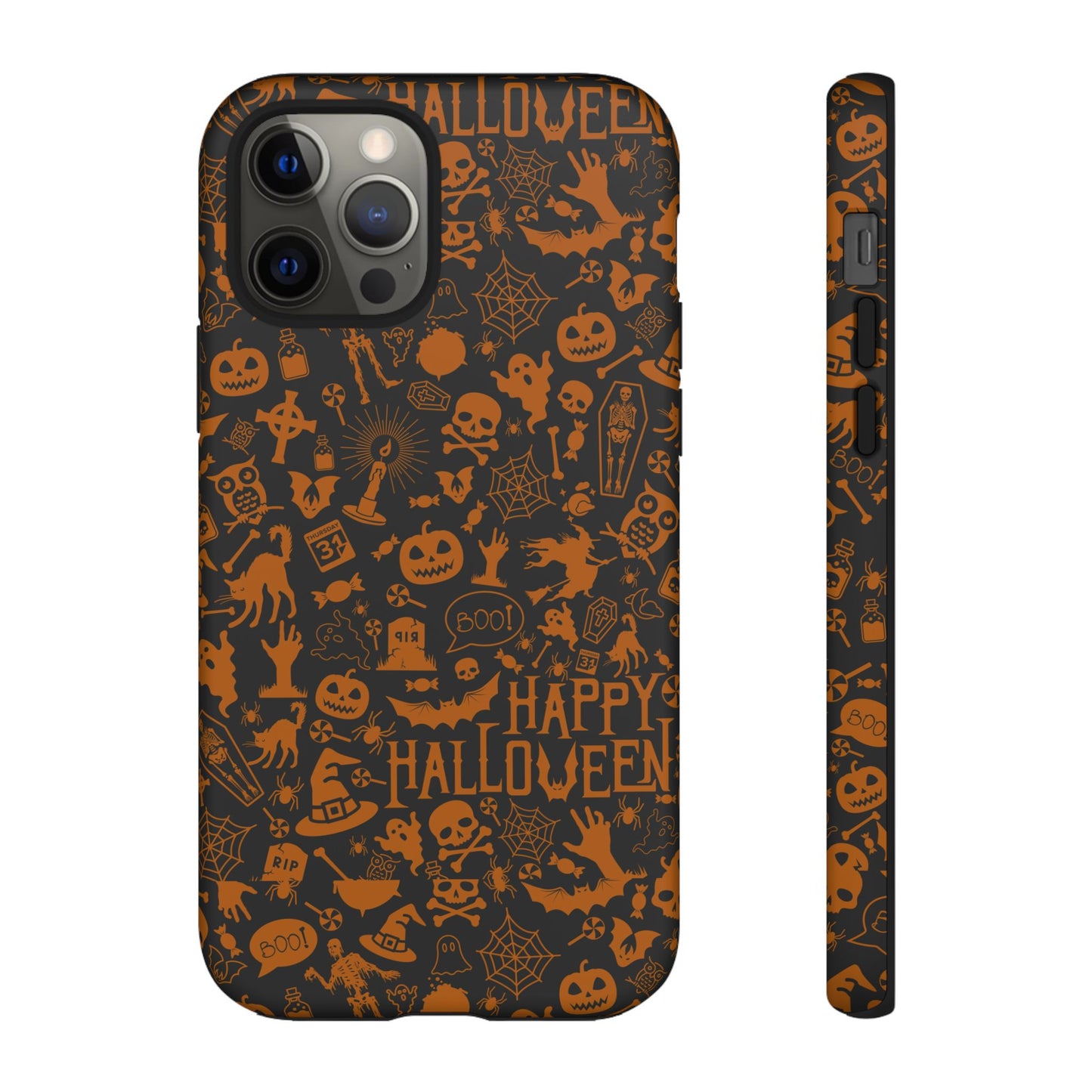 Halloween Phone Case, Tough Cases with Spooky Design, Trick or Treat Accessories, Perfect for Halloween Decor, Gift for Halloween Lovers