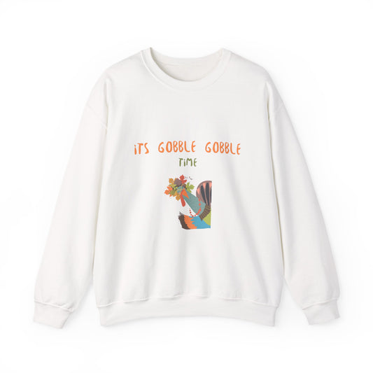 Thanksgiving Vibe Crewneck Sweatshirt, Fall Fashion, Unisex Sweatshirt, Cozy Gift for Her, Autumn Apparel, Holiday Wear - MaisonThreadory
