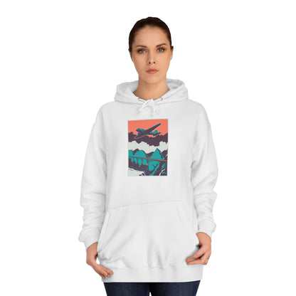 Unisex College Hoodie with Retro Adventure Design | Cozy Sweatshirt for Students, Travel Enthusiasts, Gift Idea, Casual Wear, College [...]