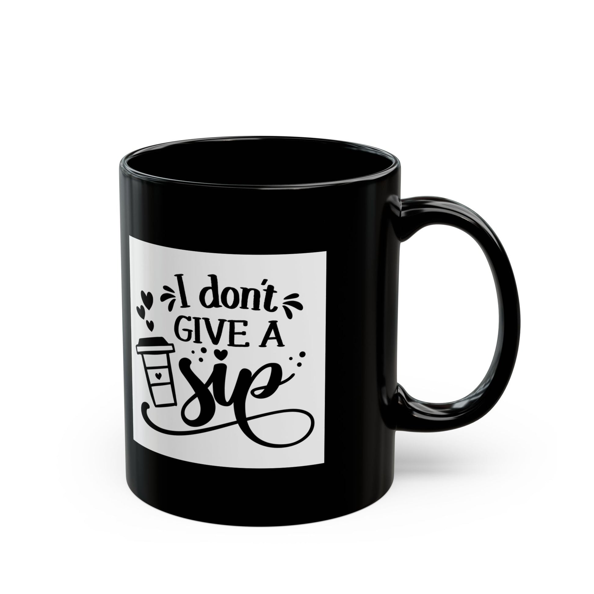 Funny Black Coffee Mug for Sassy Sippers, Perfect Gift for Coffee Lovers, Cute Home Decor, Unique Office Mug, Humor for Birthdays - MaisonThreadory