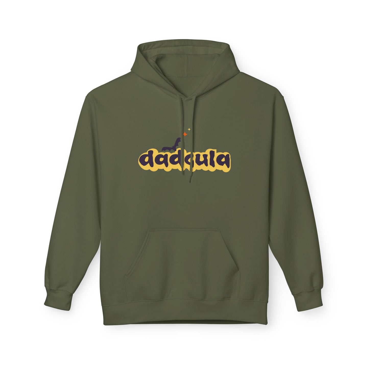 Dramatic Fleece Hoodie with Unique Design, Cozy Fall Apparel, Great for Halloween, Casual Wear, Gift for Friends - MaisonThreadory