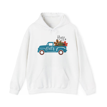 Fall Vibes Unisex Hoodie - Cozy Sweatshirt for Autumn, Perfect Gift for Thanksgiving & Casual Outfits, Hello Fall Design - MaisonThreadory