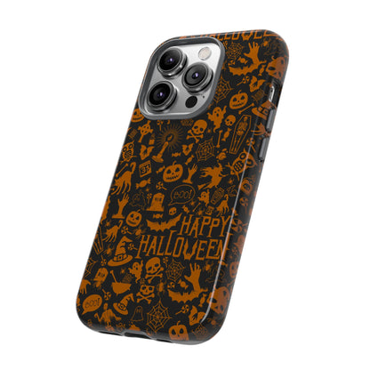 Halloween Phone Case, Tough Cases with Spooky Design, Trick or Treat Accessories, Perfect for Halloween Decor, Gift for Halloween Lovers
