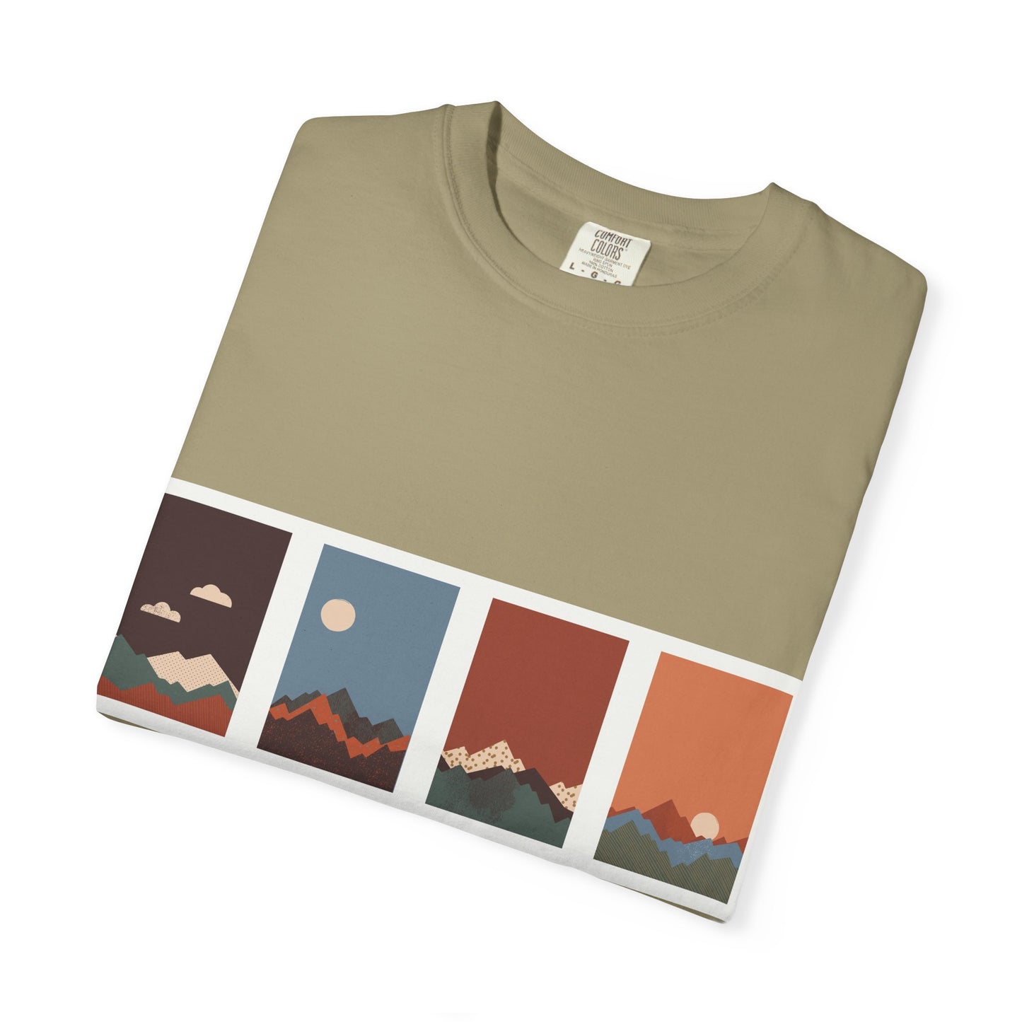 Unisex Mountain Sunset T-Shirt | Cozy Casual Wear, Nature Lover Gift, Travel Tee, Outdoor Adventure Shirt, Hiking Apparel