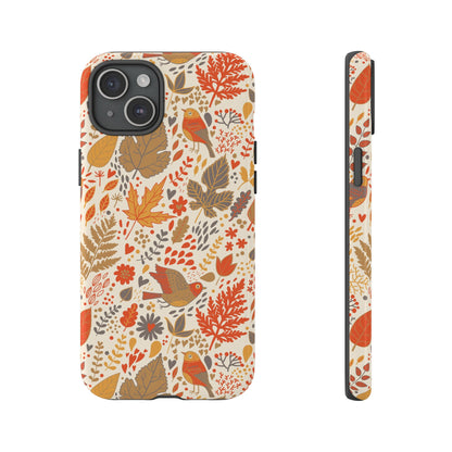 Floral Phone Case - Tough Cases for Nature Lovers, Stylish Cover, Nature-Themed Gift, Phone Accessories, Fall Aesthetic