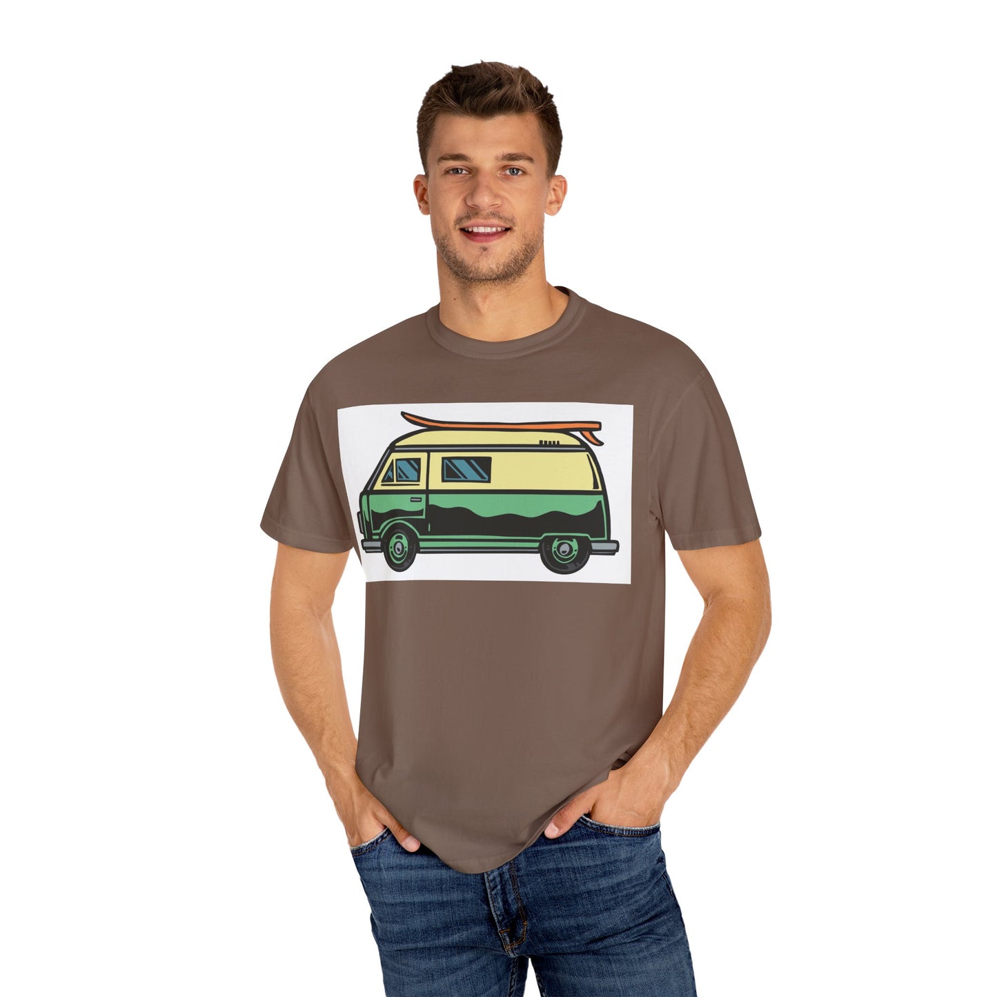 Retro Van Graphic T-Shirt - Perfect for Road Trips, Beach Days, Summer Festivals, Adventure Lovers, Gift for Travelers - MaisonThreadory