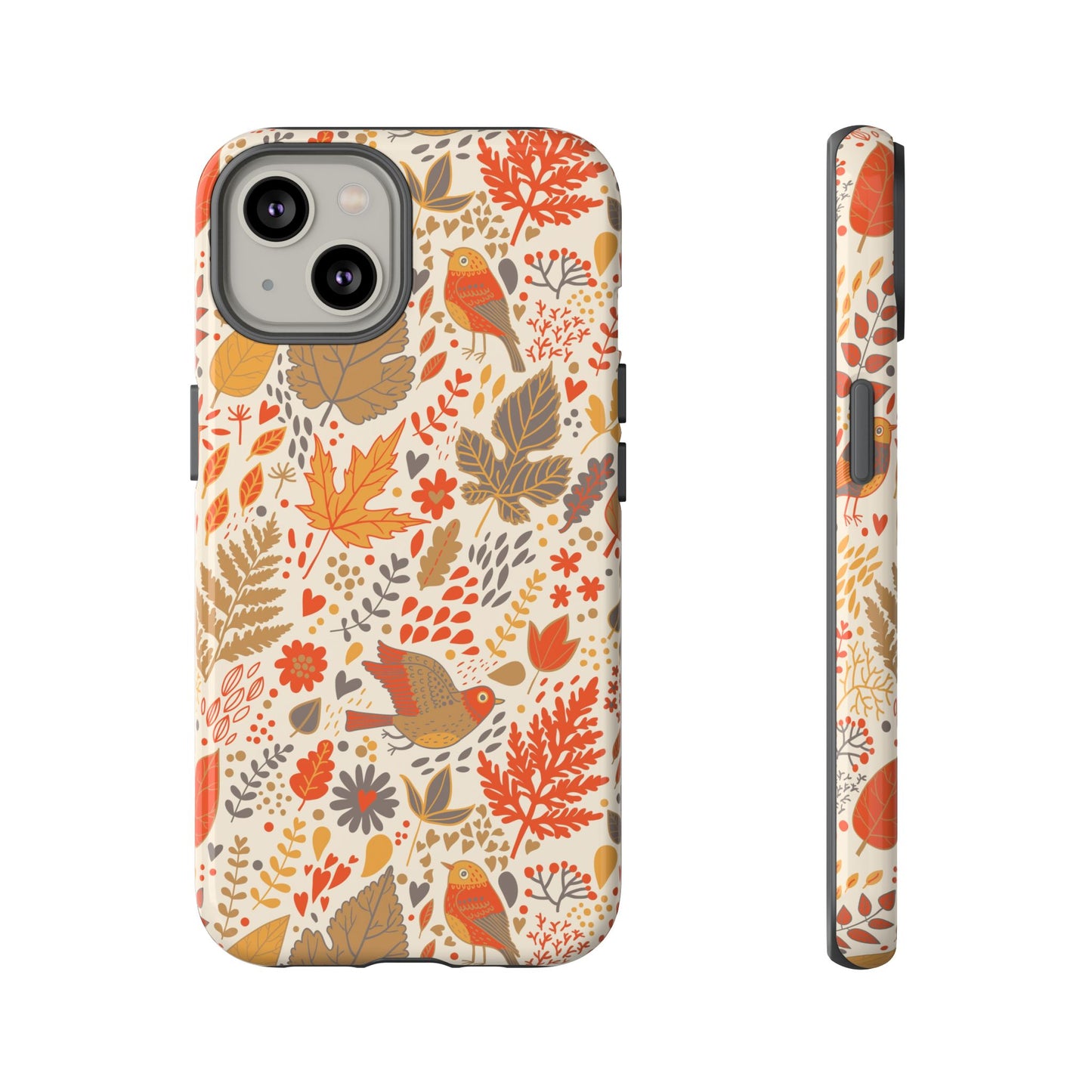 Floral Phone Case - Tough Cases for Nature Lovers, Stylish Cover, Nature-Themed Gift, Phone Accessories, Fall Aesthetic