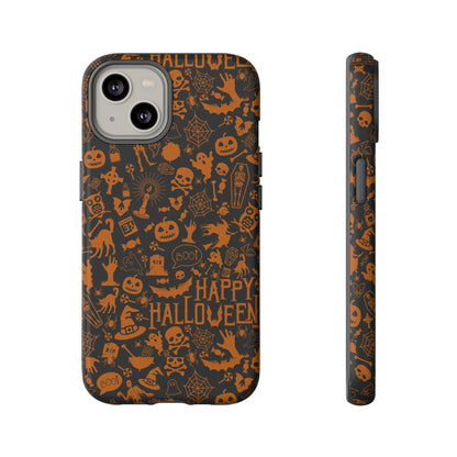 Halloween Phone Case, Tough Cases with Spooky Design, Trick or Treat Accessories, Perfect for Halloween Decor, Gift for Halloween Lovers