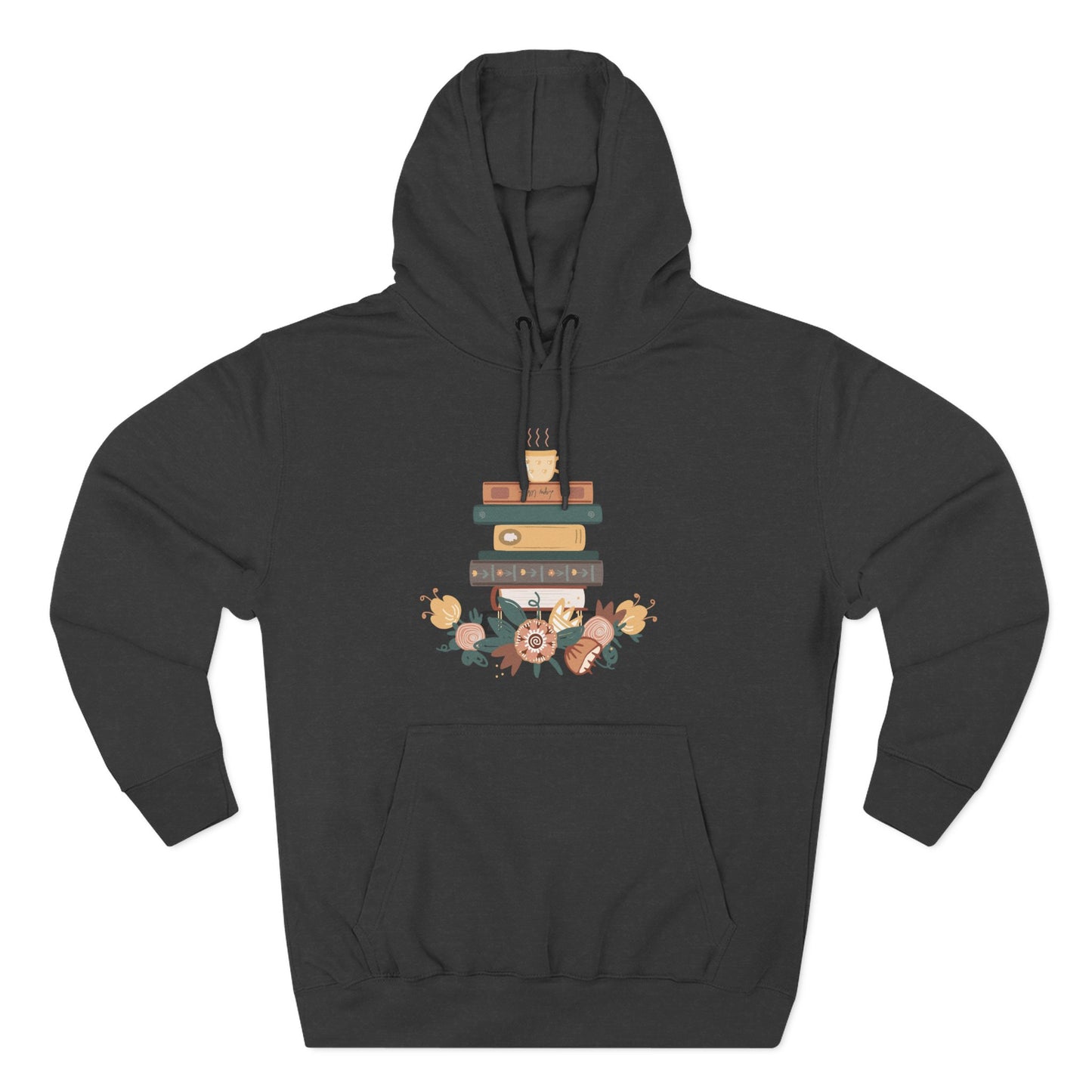Cozy Book Lover's Hoodie | Three-Panel Fleece, Reading Gift, Literary Sweatshirt, Casual Apparel, Birthday Present, Book Club Outfit - MaisonThreadory