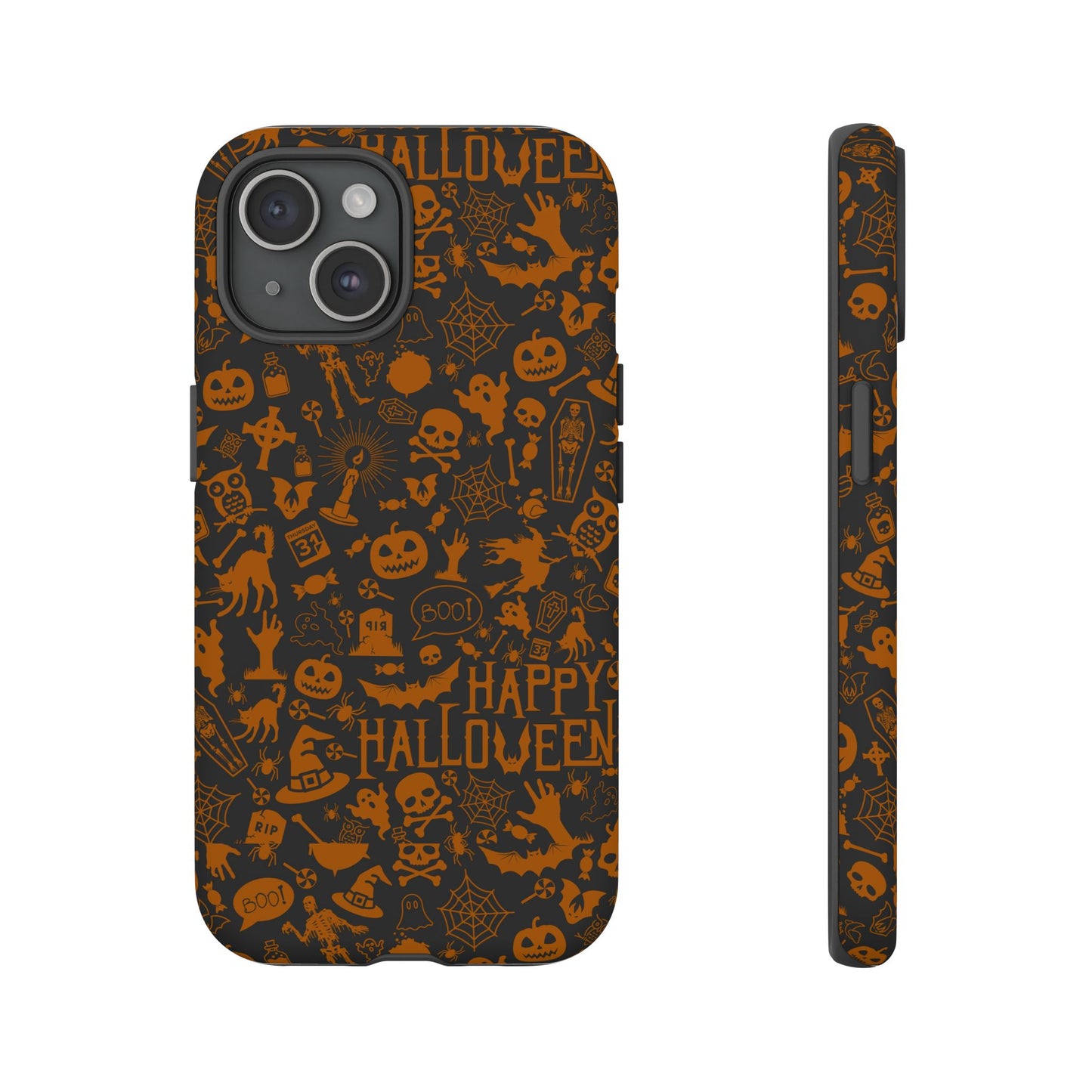 Halloween Phone Case, Tough Cases with Spooky Design, Trick or Treat Accessories, Perfect for Halloween Decor, Gift for Halloween Lovers