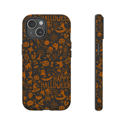 Halloween Phone Case, Tough Cases with Spooky Design, Trick or Treat Accessories, Perfect for Halloween Decor, Gift for Halloween Lovers