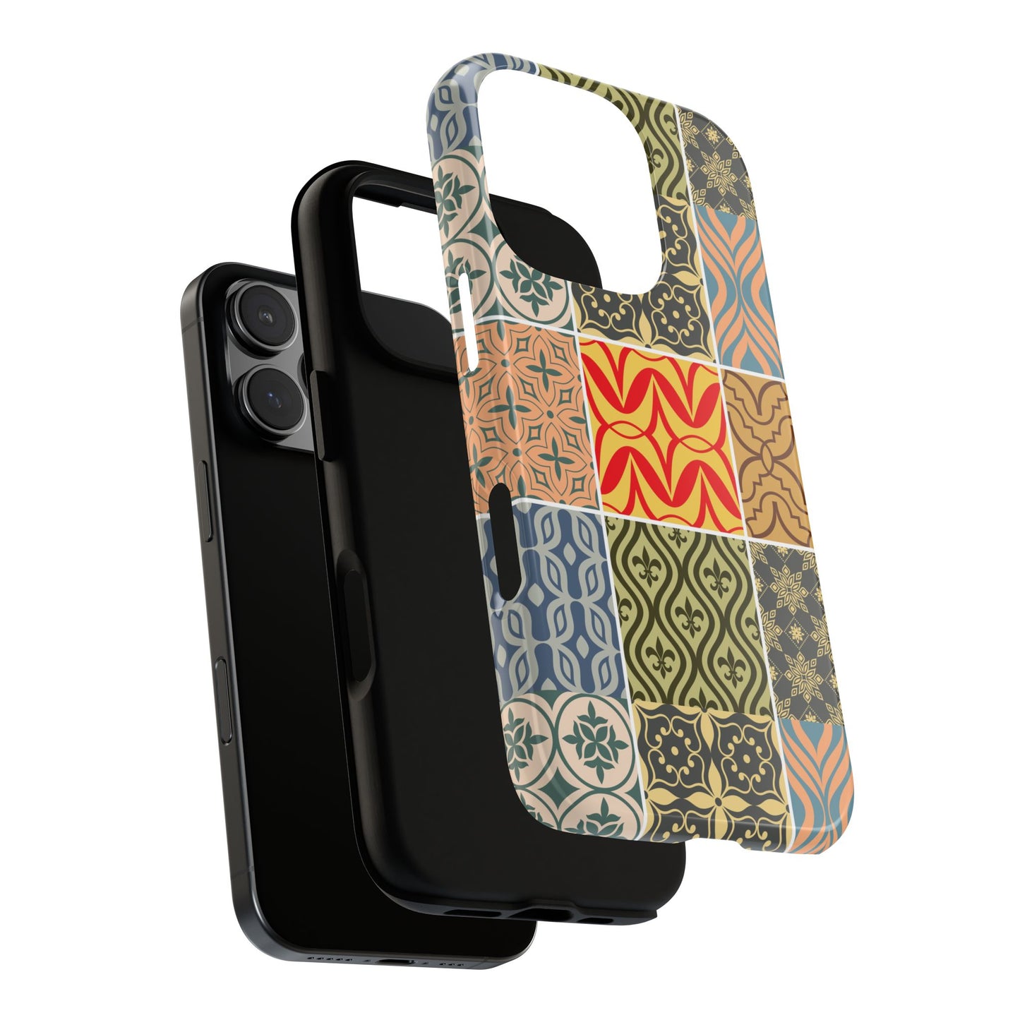 Decorative Phone Cases, Unique Phone Cover, Stylish iPhone Case, Gift for Phone Lovers, Trendy Tech Accessories