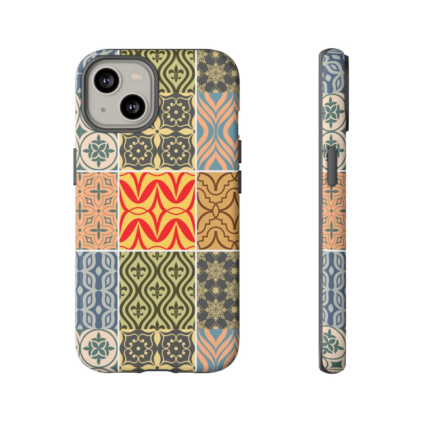 Decorative Phone Cases, Unique Phone Cover, Stylish iPhone Case, Gift for Phone Lovers, Trendy Tech Accessories