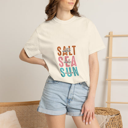 Salt Sea Sun Graphic Tee — Beach Vibes Summer T-Shirt