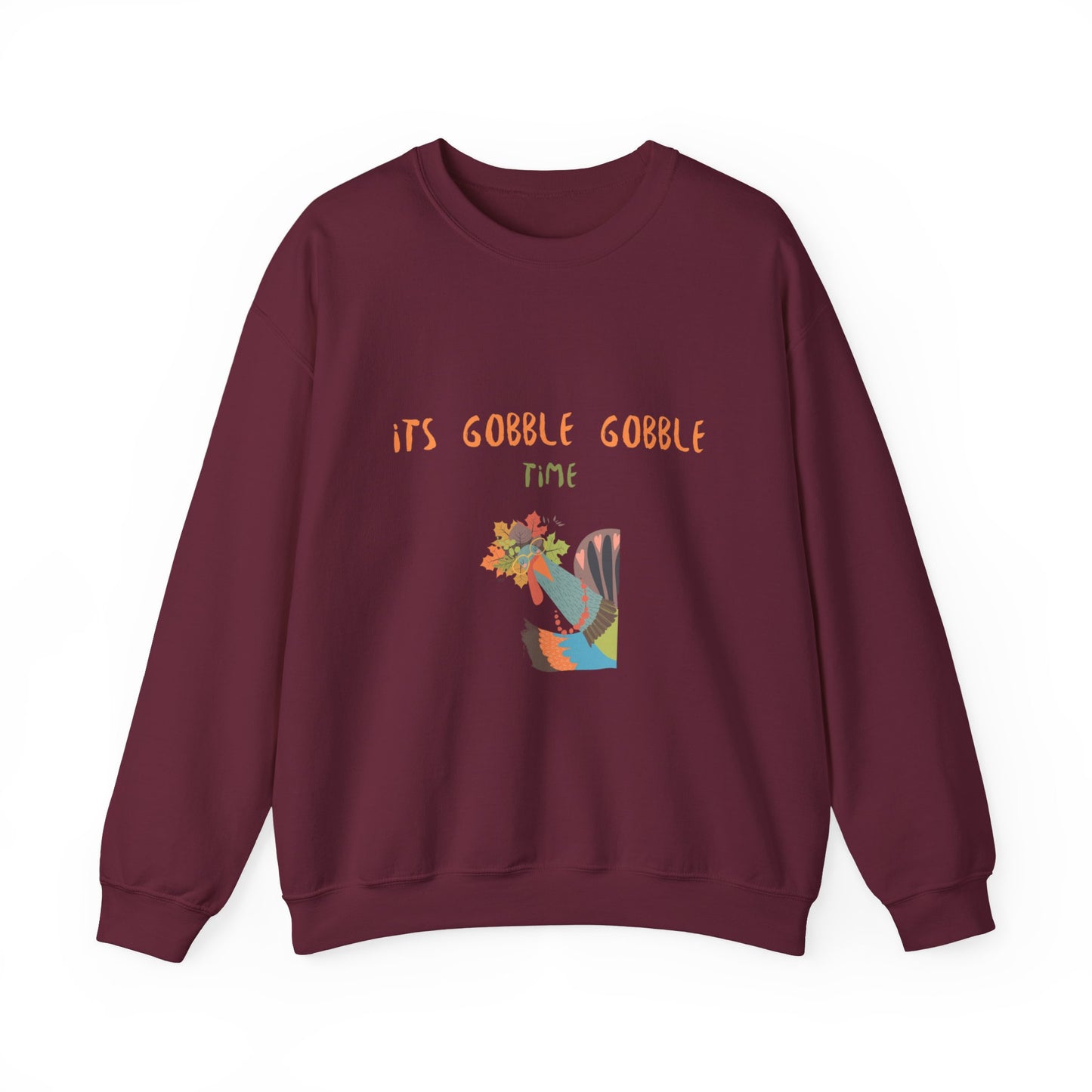Thanksgiving Vibe Crewneck Sweatshirt, Fall Fashion, Unisex Sweatshirt, Cozy Gift for Her, Autumn Apparel, Holiday Wear - MaisonThreadory