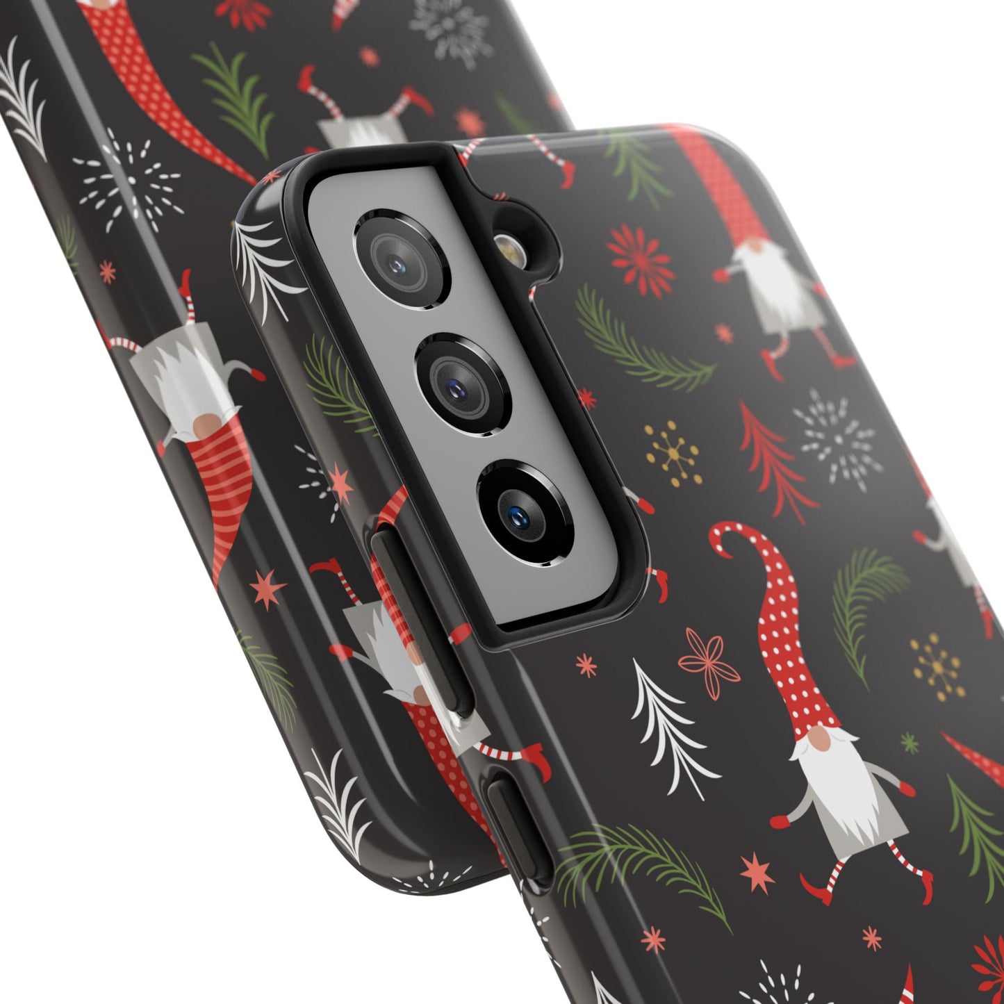 Gnomes & Holiday Cheer Tough Phone Cases, Cute Phone Accessories, Holiday Gift, Gnome Phone Cover, Festive Phone Protection, Winter Decor