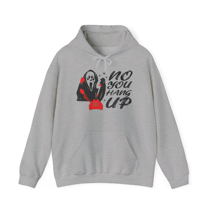 Spooky Phone Call Hoodie - Cozy Unisex Sweatshirt for Halloween, Horror Fans, Casual Wear, Gift Ideas, Scary Movie Nights - MaisonThreadory