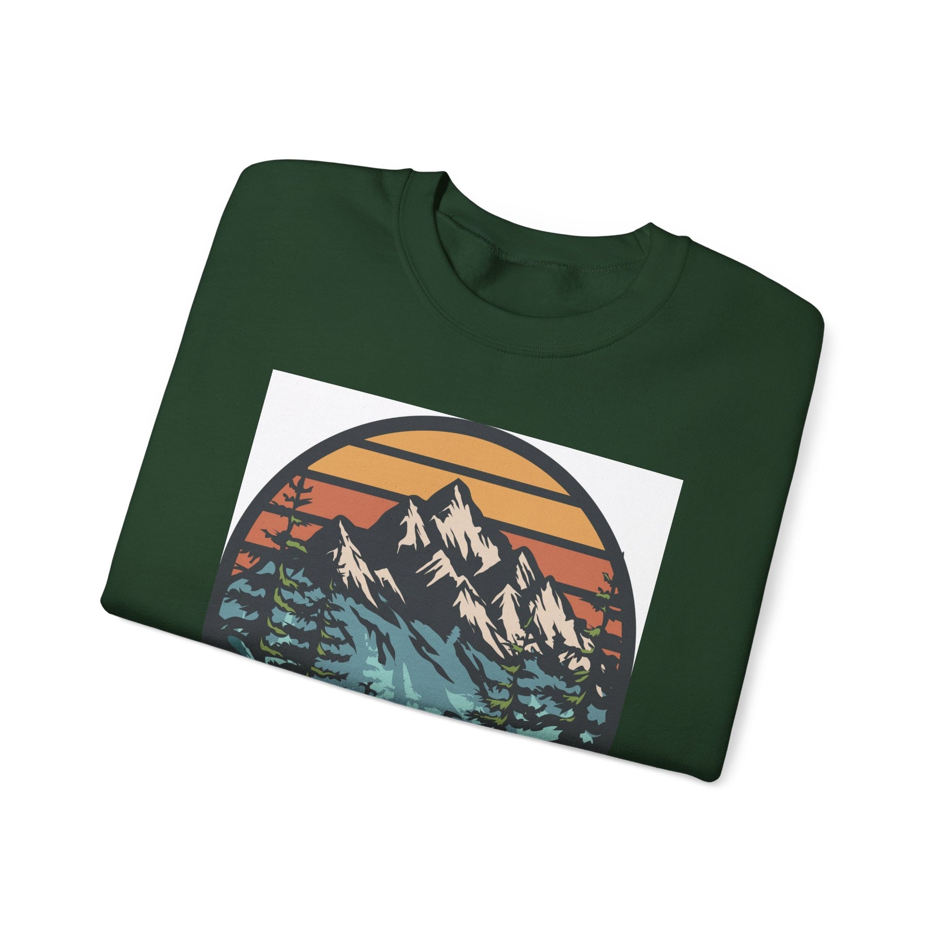 Camping Adventures Unisex Sweatshirt - Cozy Outdoor Gear, Nature Lover Gift, Hiking Apparel, Travel Essential, Campfire Style - MaisonThreadory