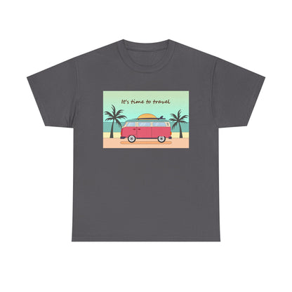 Van Life T-Shirt, Adventure Graphic Tee, Road Trip Unisex Shirt, Nature Wanderlust Top, Camping Hiking Apparel - MaisonThreadory