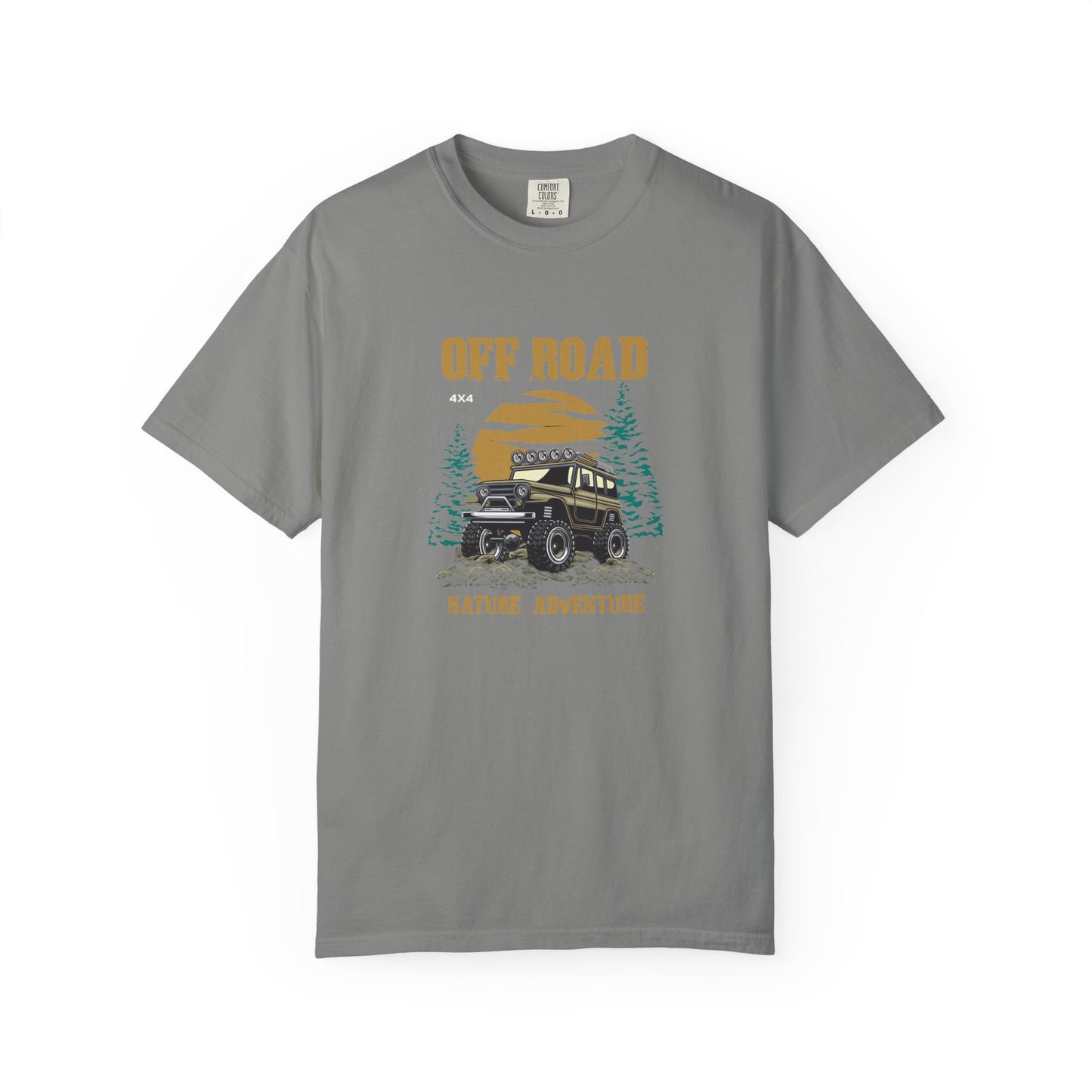 Offroad Adventure T-Shirt, Outdoor Graphic Tee, Mountain Climber Shirt, Nature Lover Gift, Hiking Apparel, Adventure Clothing