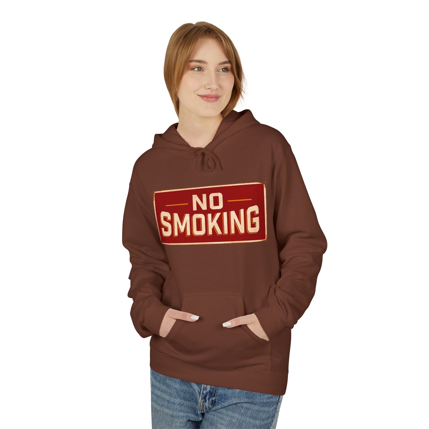No Smoking Hoodie, Casual Unisex Fleece Sweatshirt, Perfect for Gifting, Ideal for Smokers & Friends, Stylish Lounge Wear, Fun [...]