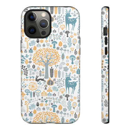 Nature-Inspired Phone Case, Durable Protective Cover, Bohemian Phone Accessory, Symbol of Strength, Eco-Friendly Gift